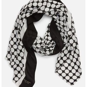 🆕 Kate Spade ♠️ DanceFloor Oblong Scarf ♠️ 🚛 Free Shipping